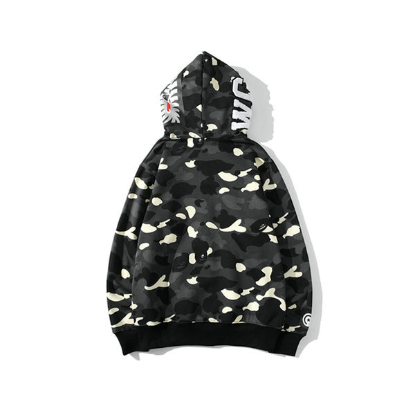 3.JPG - BAPE 潮牌鯊魚頭夜光斑點迷彩衛衣 黑/白 男女同款#折扣下殺