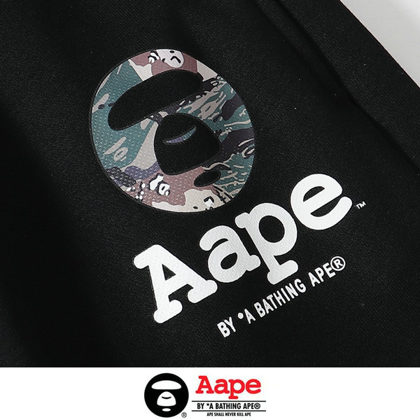 IMG 9332 4.JPG - Aape 迷彩字母 猿人頭 時尚休閒 短褲 沙灘 男女同款 休閒 黑白#經典熱賣